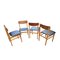 Mid-Century Teak Fresco Dining Table and Chairs by Victor Wilkins for G-Plan, Set of 4, Image 6