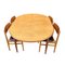 Mid-Century Teak Fresco Dining Table and Chairs by Victor Wilkins for G-Plan, Set of 4 1