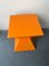 Orange Plastic Pedestal 4