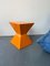 Orange Plastic Pedestal 5