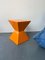 Orange Plastic Pedestal, Image 5