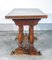 Walnut Trestle Table, 1900s, Image 5