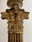 Lampada da tavolo grande corinzia antica in bronzo, inizio XX secolo, Immagine 5