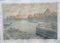 Henri Rivière, L'Institut et la Cité de la série paysages parisiens: Pl. 4, 1900, Lithograph 1