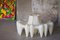 Galactica Plastic Chairs Series by Douglas Mont, Set of 8 5