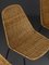Mid-Century Wicker Dining Chairs by Gian Franco Legler, 1950s, Set of 4 5