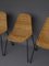 Mid-Century Esszimmerstühle aus Korbgeflecht von Gian Franco Legler, 1950er, 4er Set 9