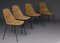 Mid-Century Wicker Dining Chairs by Gian Franco Legler, 1950s, Set of 4, Image 3
