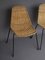 Mid-Century Esszimmerstühle aus Korbgeflecht von Gian Franco Legler, 1950er, 4er Set 18