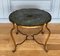 Gueridon Iron Pedestal Side Table, 1940s, Image 1