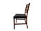 Dining Chairs in Mahogany, Rosewood & Black Leather by Ole Wanscher for A.J. Iversen, Denmark, Set of 8 10