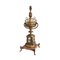 Large Vintage French Rococo Style Gilt Table Lamp on Marble Base 9