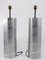 Aluminum Jacques Charpentier Style Tube Table Lamps, 1970s, Set of 2, Image 5