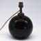 Art Deco Adnet Style Black Opaline Table Lamp, 1930s 5