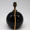 Art Deco Adnet Style Black Opaline Table Lamp, 1930s 4