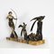 Art Deco Sculpture in Marble and Bronze from Uriano, France, Image 8