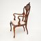 Antique Art Nouveau Inlaid Armchair 3