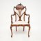 Antique Art Nouveau Inlaid Armchair 1