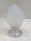 Kristallglas Egg Tischlampe von Tommaso Barbi 1