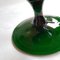 Empoli Verde Etruscan Glass Pitcher / Vase, 1940s 3