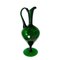 Empoli Verde Etruscan Glass Pitcher / Vase, 1940s 1