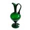 Empoli Verde Etruscan Glass Pitcher / Vase, 1940s 7