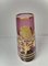 Hollywood Regency Glass Vase with Golden Decorations, 1960s, Image 2