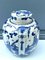 18th Century Chinese Blue and White Lidded Jar 1