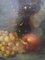 Peinture Nature Morte avec un Petit Chien, Fin du 19ème Siècle, Huile sur Toile, Encadrée 4