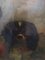 Natura morta con cane, fine XIX secolo, olio su tela, con cornice, Immagine 5