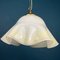 Vintage Beige Murano Glass Pendant Lamp Handkerchief, Italy, 1970s 1