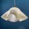 Vintage Beige Murano Glass Pendant Lamp Handkerchief, Italy, 1970s, Image 5