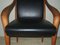 Black Leather Lounge Chair 2