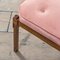 Banc Rose avec Structure en Bois et Coussin en Tissu par Ico & Luisa Parisi, 1960s 4