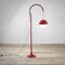 Model 5055 Red Metal Ground Lamp with Ups and Down System by Luigi Bandini Buti for Kartell, Image 3