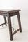 Spanish Alder and Iron Side Table, 1900s 4