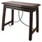 Spanish Alder and Iron Side Table, 1900s, Image 1