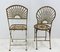 Mid-Century French Iron Chairs and Table, Set of 4 5