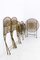 Mid-Century French Iron Chairs and Table, Set of 4 19