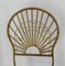 Mid-Century French Iron Chairs and Table, Set of 4, Image 8