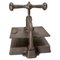 Antique Cast Iron Industrial Book Press, France, 1880s 1