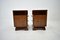 Art Deco Bedside Tables, Czechoslovakia, 1930s, Set of 2, Image 10