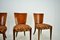 Art Deco H-214 Dining Chairs by Jindrich Halabala for Up Závody, 1930s, Set of 4 5
