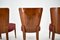 Art Deco H-214 Dining Chairs by Jindrich Halabala for Up Závody, 1930s, Set of 4, Image 8