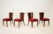 Art Deco H-214 Dining Chairs by Jindrich Halabala for Up Závody, 1930s, Set of 4, Image 3