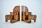 Art Deco Bedside Tables, Czechoslovakia, 1930s, Set of 2, Image 15