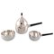 Coffee Service in Sterling Silver by Henning Koppel for Georg Jensen, Set of 3, Image 1