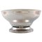 Grand Bol en Argent Sterling avec Bord Percé de Georg Jensen 1