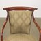 Armchair in Beech & Fabric, Italy, 1950s-1960s 3