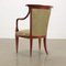 Armchair in Beech & Fabric, Italy, 1950s-1960s 9
